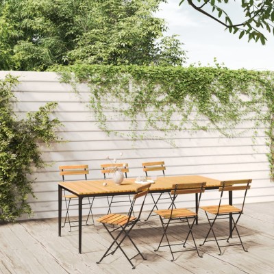 Folding garden chairs, 6...