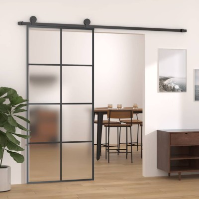 Sliding door with hardware...