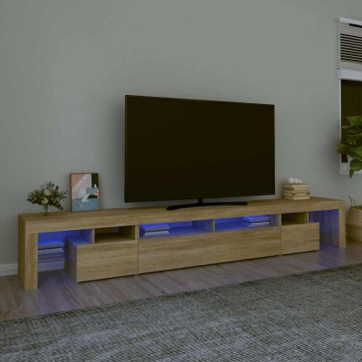 TV cabinet with LED...