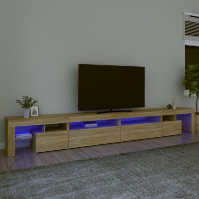 TV cabinet with LED...