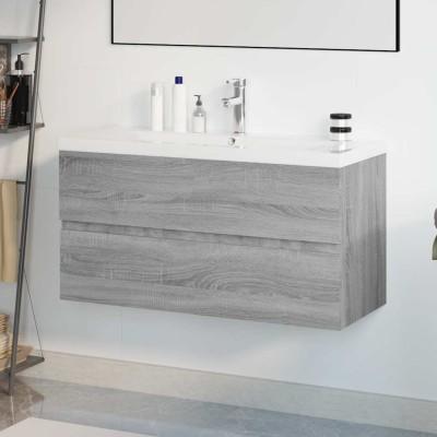 Washbasin cabinet with wash...