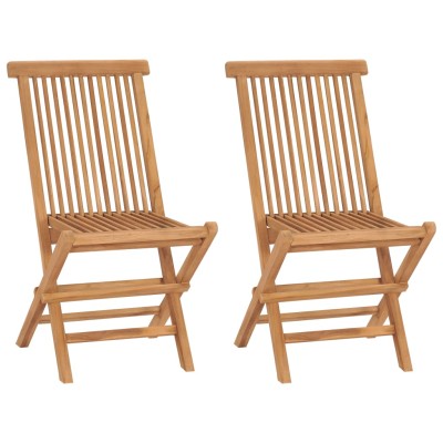 Folding garden chairs, 2...
