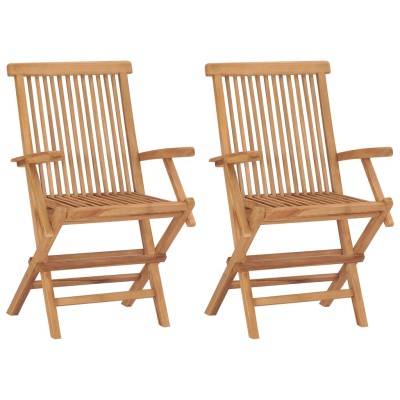 Folding garden chairs, 2...