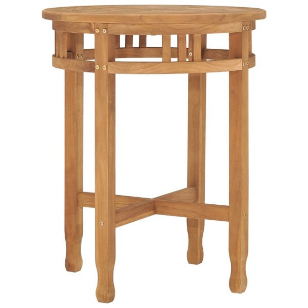 Bistro table, diameter 60x60, solid teak