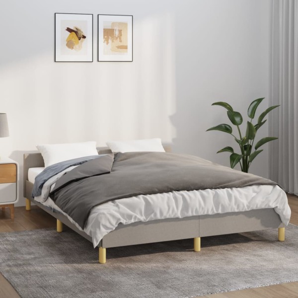 Heavy blanket with cover, grey, 137x200cm, fabric, 10kg