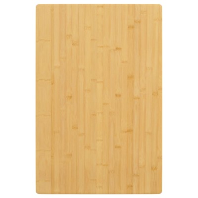 Table top, 60x100x4 cm, bamboo
