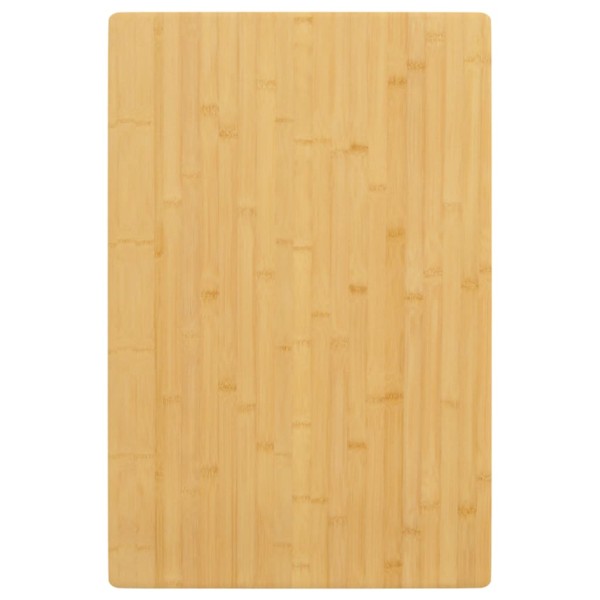 Table top, 60x100x4 cm, bamboo