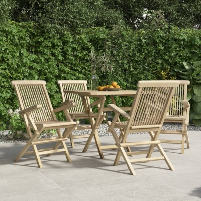 Folding garden chairs, 4...