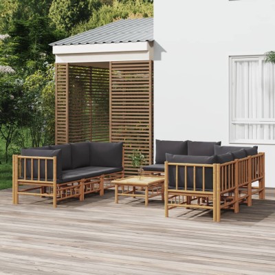 Garden set with gray...