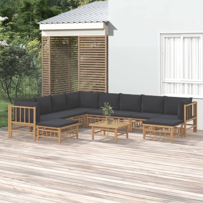 Garden set with gray...