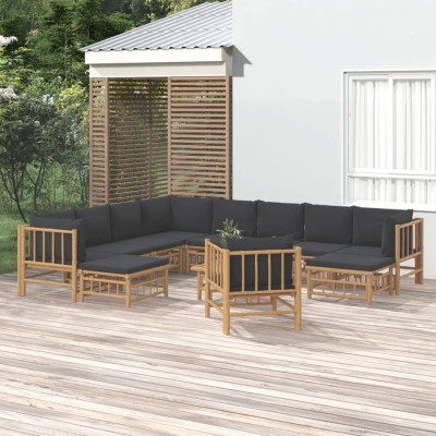 Garden set with gray...