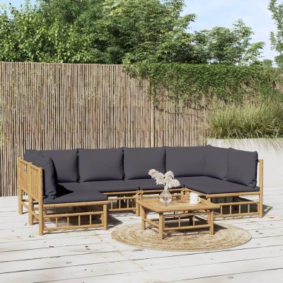 Garden set with gray...