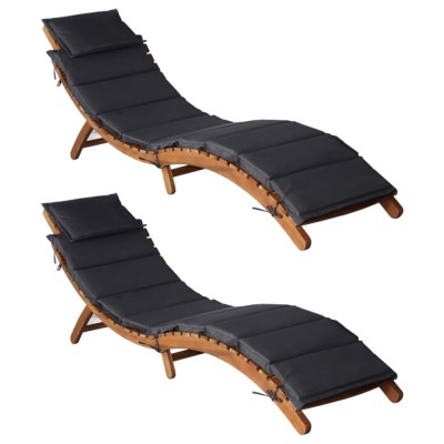 Sunbeds with mattresses, 2...