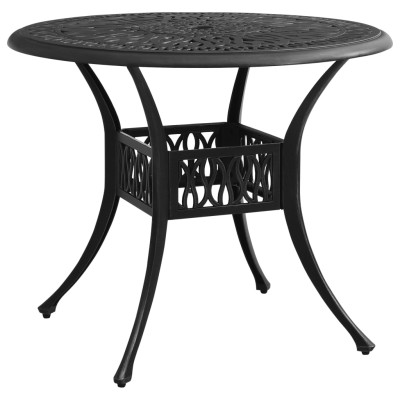 Garden table, black,...