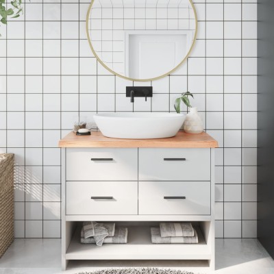 Bathroom countertop, light...