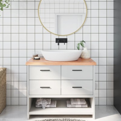 Bathroom countertop, light...