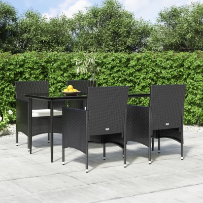Garden dining set with...