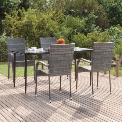 Garden dining set, 5...