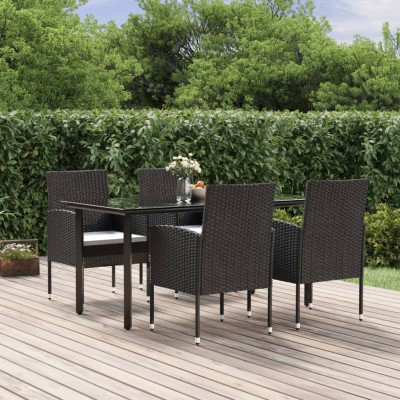 Garden set with cushions, 5...