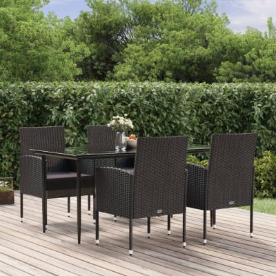 Garden set with cushions, 5...