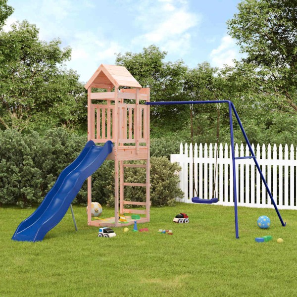 Outdoor playground set, solid Douglas fir