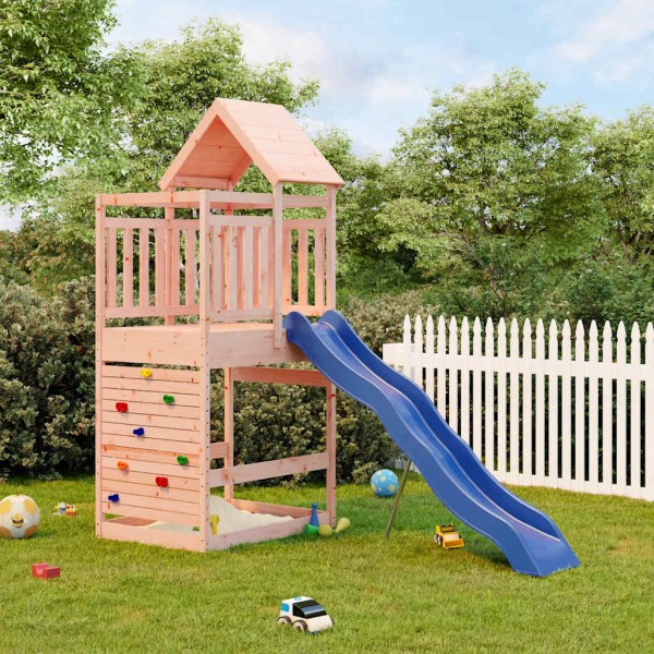 Outdoor playground set, solid Douglas fir