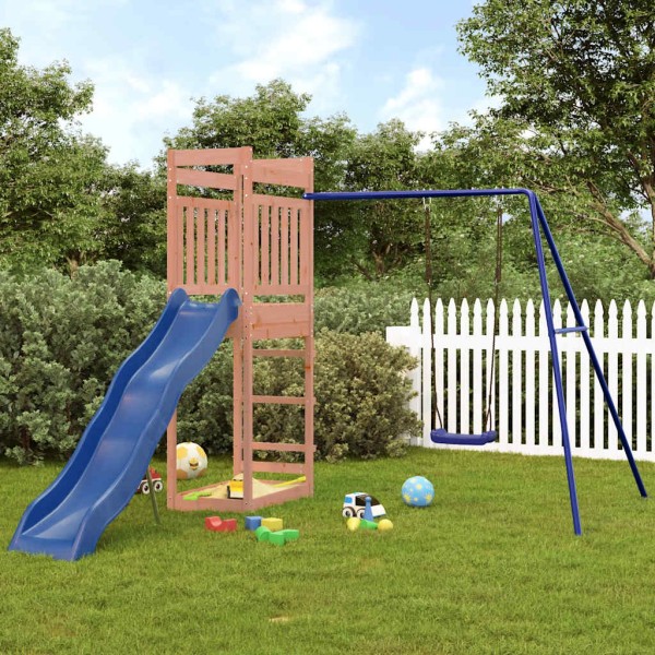 Outdoor playground set, solid Douglas fir