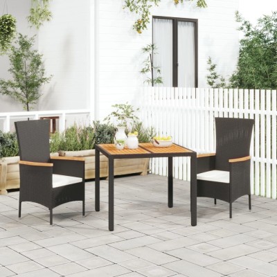 Garden set with cushions, 3...