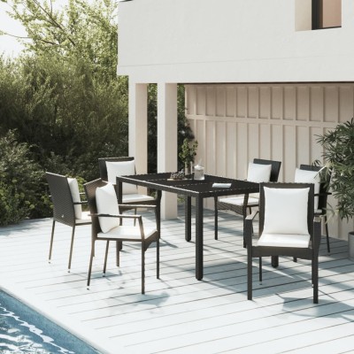 Garden set with cushions, 7...