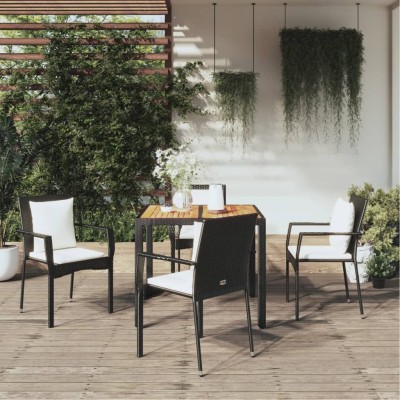 Garden set with cushions, 5...