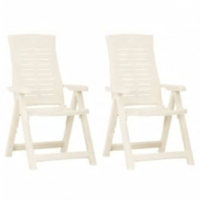 Reclining garden chairs, 2...