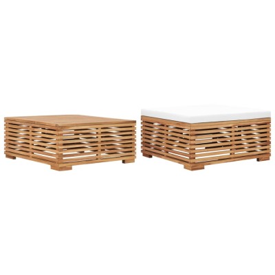 Garden table and foot set...
