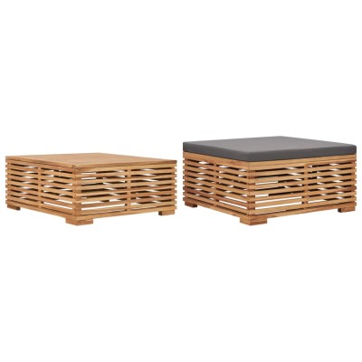 Garden table and foot set...