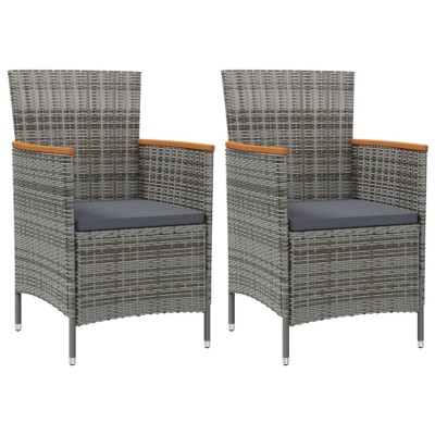 Garden dining chairs, 2...