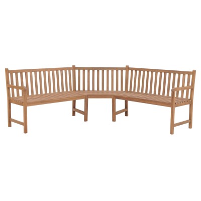 Corner garden bench,...