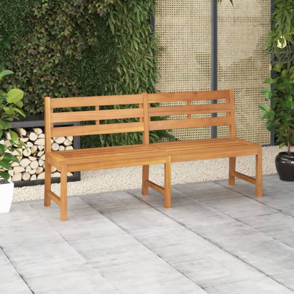 Garden bench, 180 cm, solid teak wood
