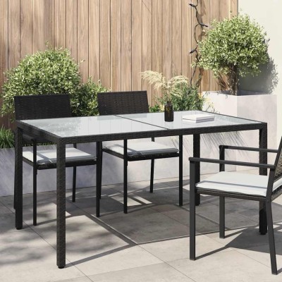 Garden table, black,...