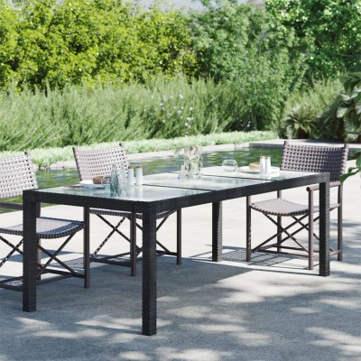 Garden table, black,...