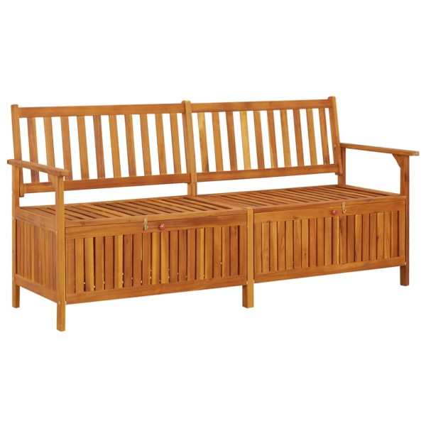 Bench-storage box, 170 cm, solid acacia wood