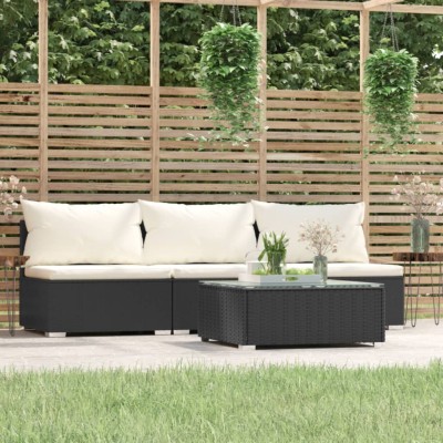 Garden set with cushions, 4...