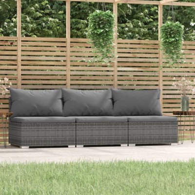 Three-seater sofa with...