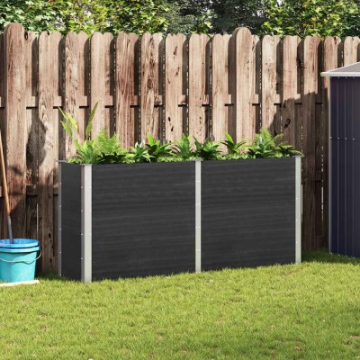 High garden bed, gray,...