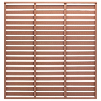 Fence segment, brown,...