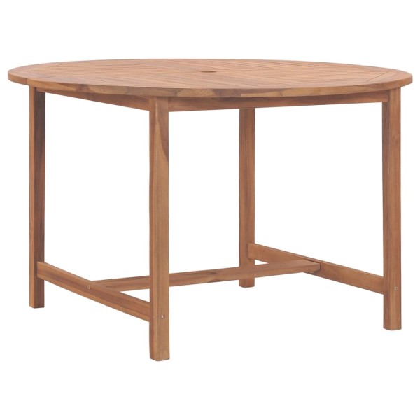 Garden dining table, 110x75cm, solid teak wood