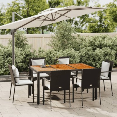 Garden set with cushions, 7...