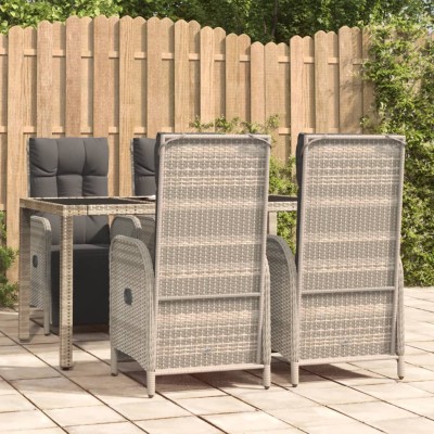 Garden set with cushions, 5...