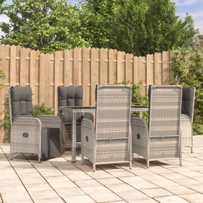 Garden set with cushions, 7...