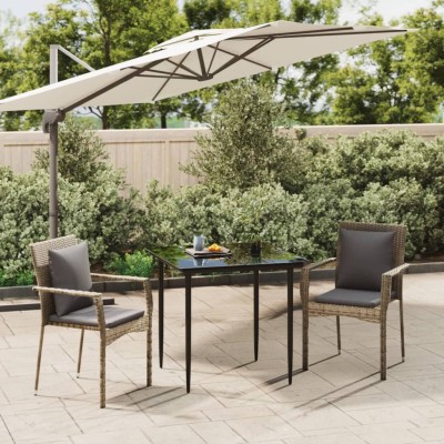 Garden set with pillows,...