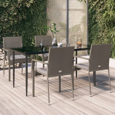 Garden set with pillows, 5...