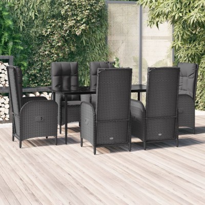 Garden set with cushions, 7...